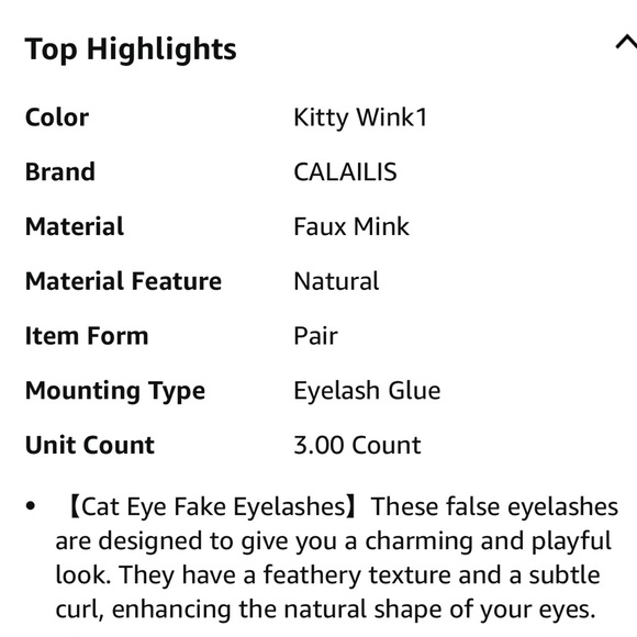 🌟3/$12 NWT 3 Pair False Eyelashes - Picture 8 of 12